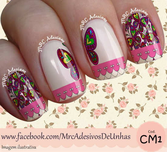 CM1 - MRC Adesivos de Unhas Personalizados