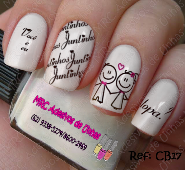 CB17 - MRC Adesivos de Unhas Personalizados