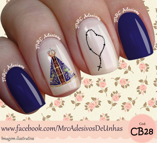 CB28 - MRC Adesivos de Unhas Personalizados