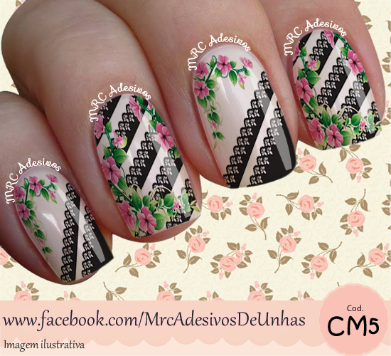 CM5 - MRC Adesivos de Unhas Personalizados